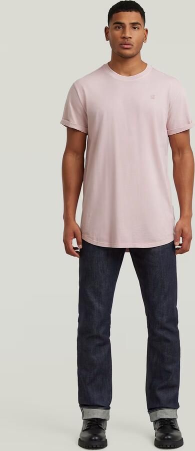G-STAR RAW Heren Polo's & T-shirts Lash R T S\s Lichtroze - Foto 10