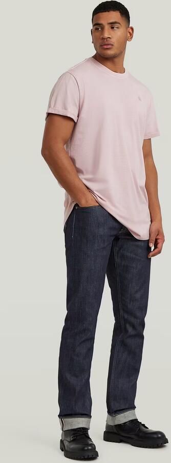 G-STAR RAW Heren Polo's & T-shirts Lash R T S\s Lichtroze - Foto 11
