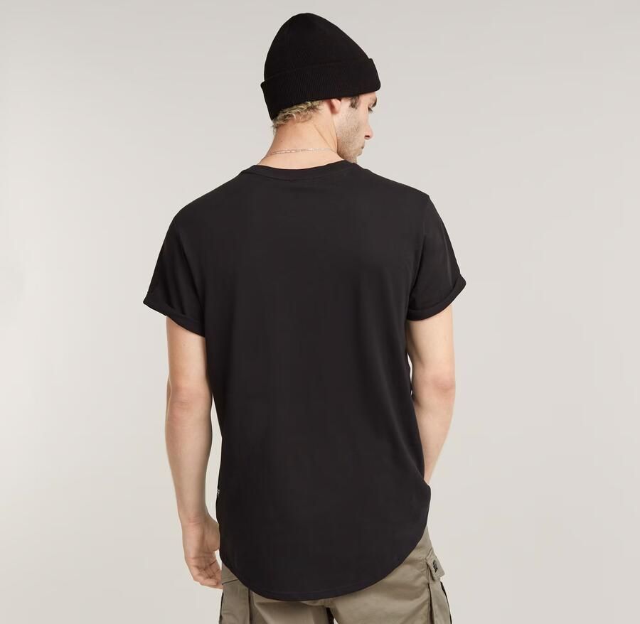 G-STAR RAW Heren Polo's & T-shirts Lash R T S s Zwart - Foto 12