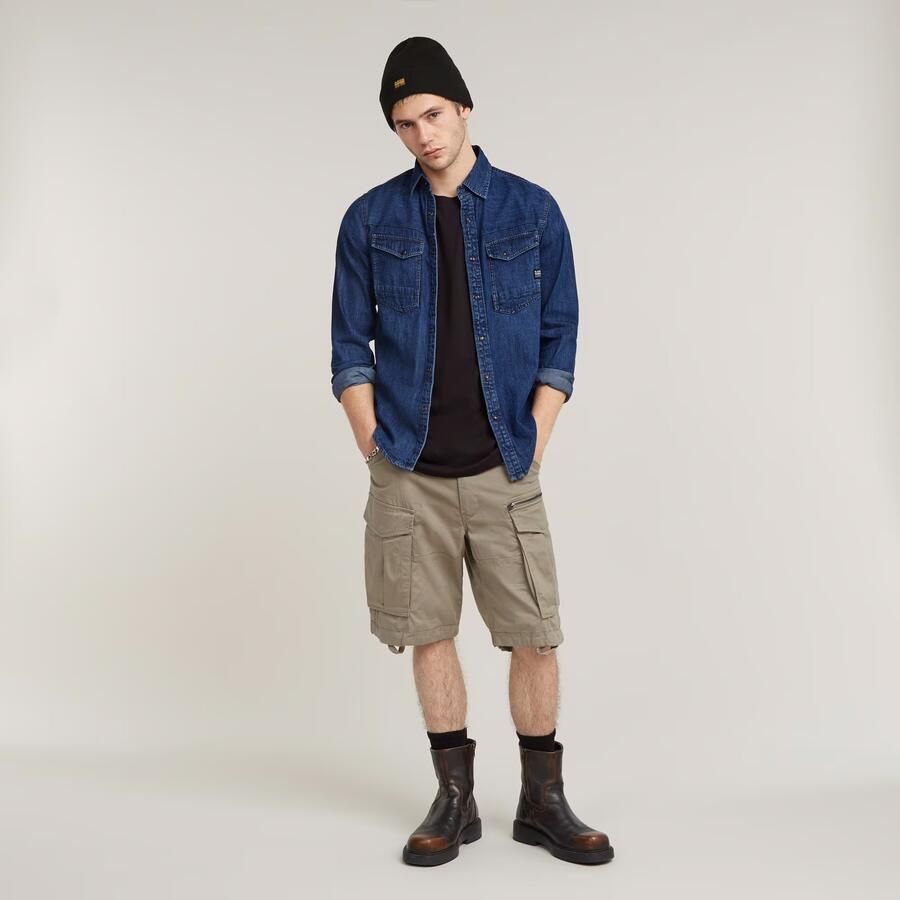 G-STAR RAW Heren Polo's & T-shirts Lash R T S s Zwart - Foto 8