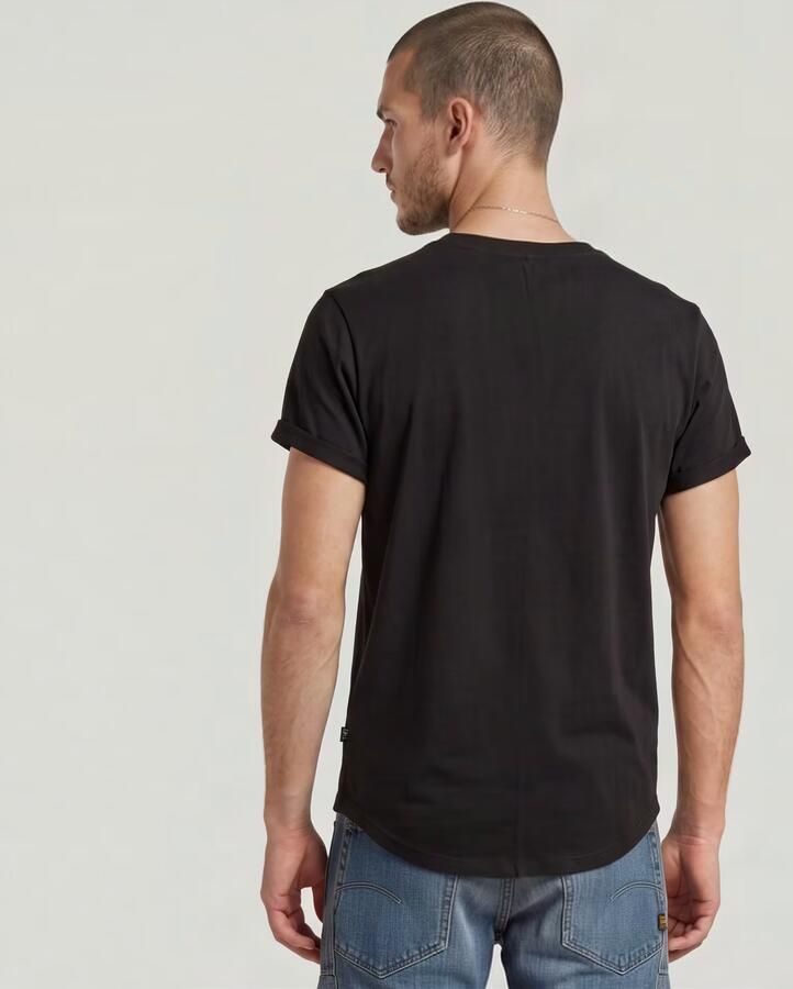 G-STAR RAW Heren Polo's & T-shirts Lash R T S s Zwart - Foto 13