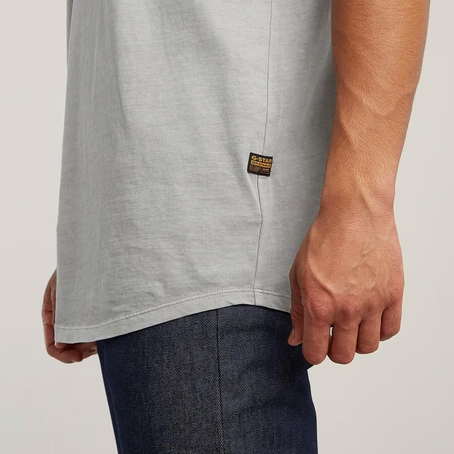 G-STAR RAW Heren Polo's & T-shirts Lash R T S\s Grijs - Foto 7