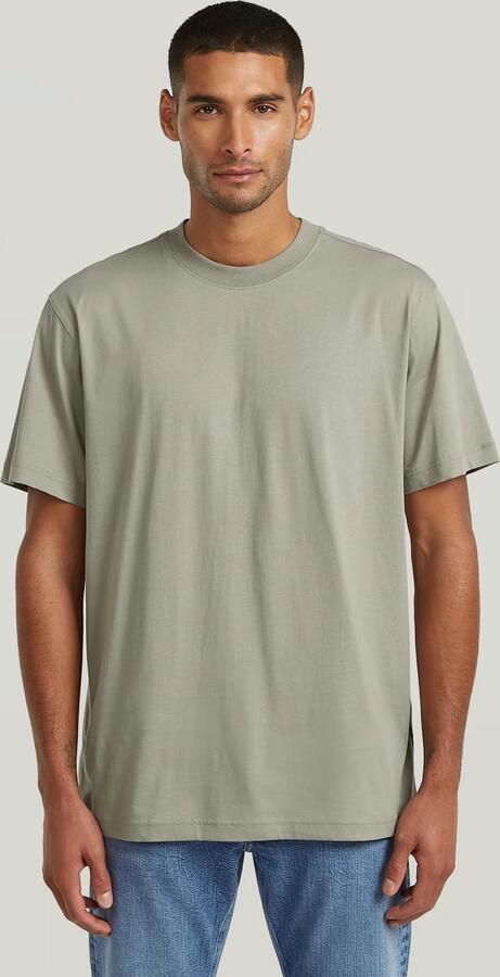 G-Star RAW Layered Back Graphic T-Shirt Beige Heren - Foto 4