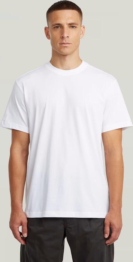 G-Star RAW Layered Back Graphic T-Shirt Wit Heren - Foto 4