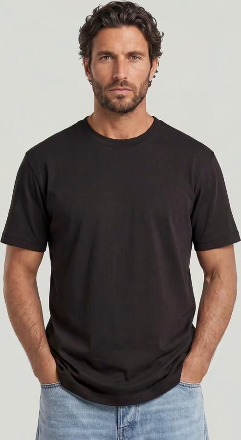 G-Star RAW Layered Back Graphic T-Shirt Zwart Heren - Foto 9