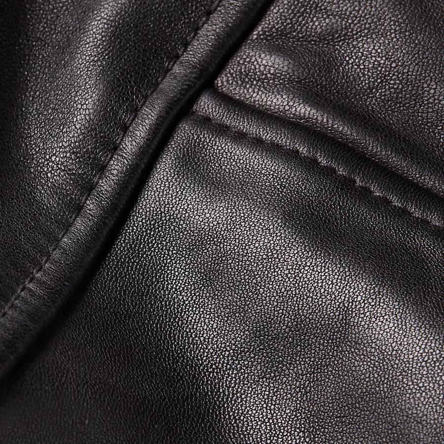 G-Star RAW Lederen Bikerjack Zwart Heren - Foto 4