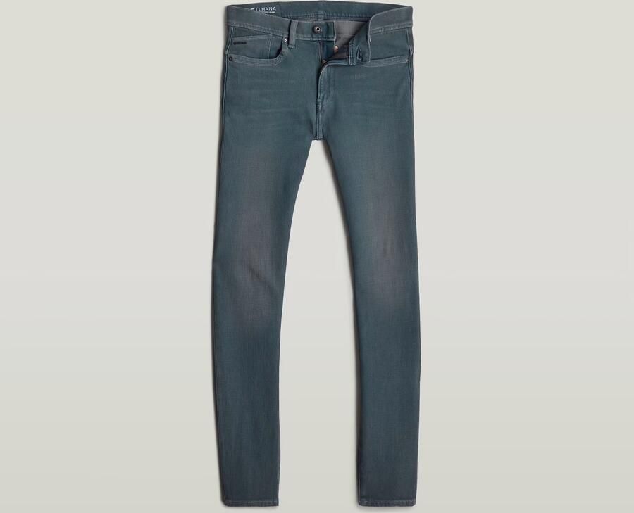 G-Star RAW Lhana High Super Skinny Jeans Donkerblauw Dames - Foto 7