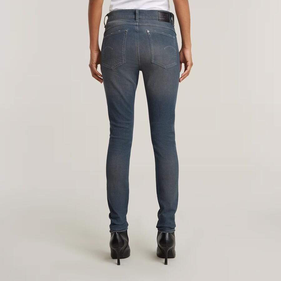 G-Star RAW Lhana Skinny Jeans Donkerblauw Dames