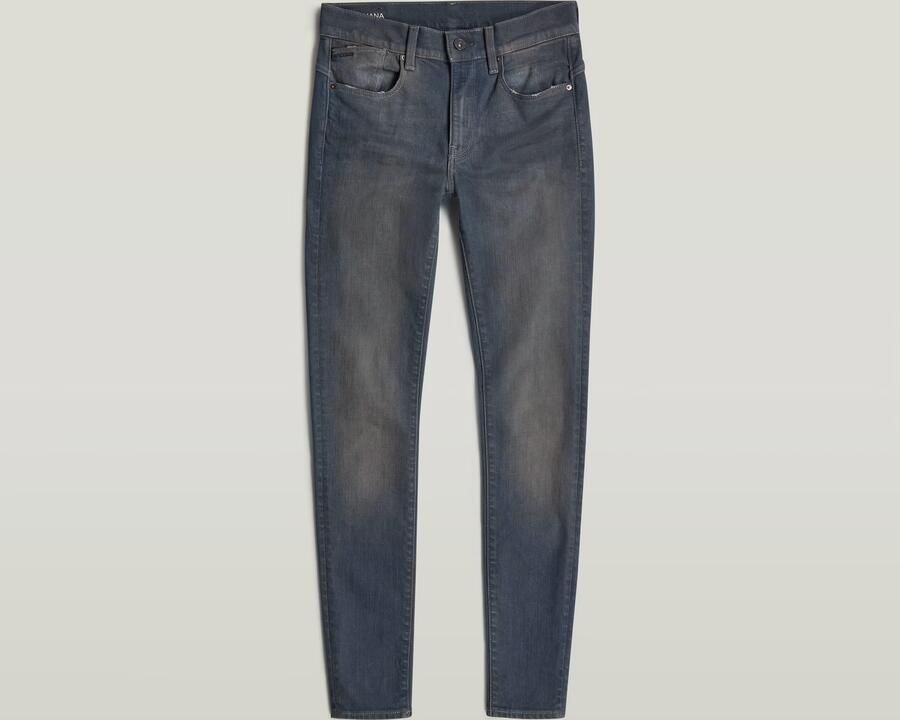 G-Star RAW Lhana Skinny Jeans Donkerblauw Dames - Foto 6