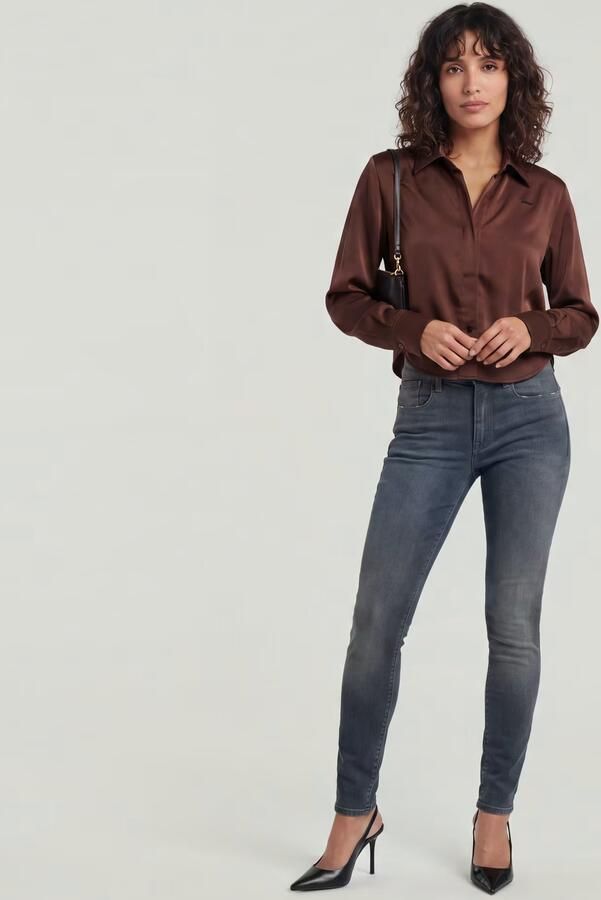 G-Star RAW Lhana Skinny Jeans Donkerblauw Dames - Foto 7