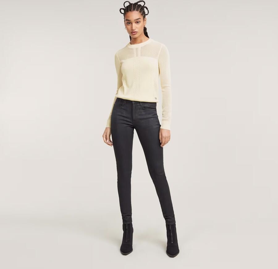 G-Star RAW Lhana Skinny Jeans Grijs Dames - Foto 3