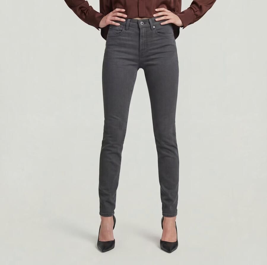 G-Star RAW Lhana skinny jeans met biologisch katoen worn in tornado - Foto 4