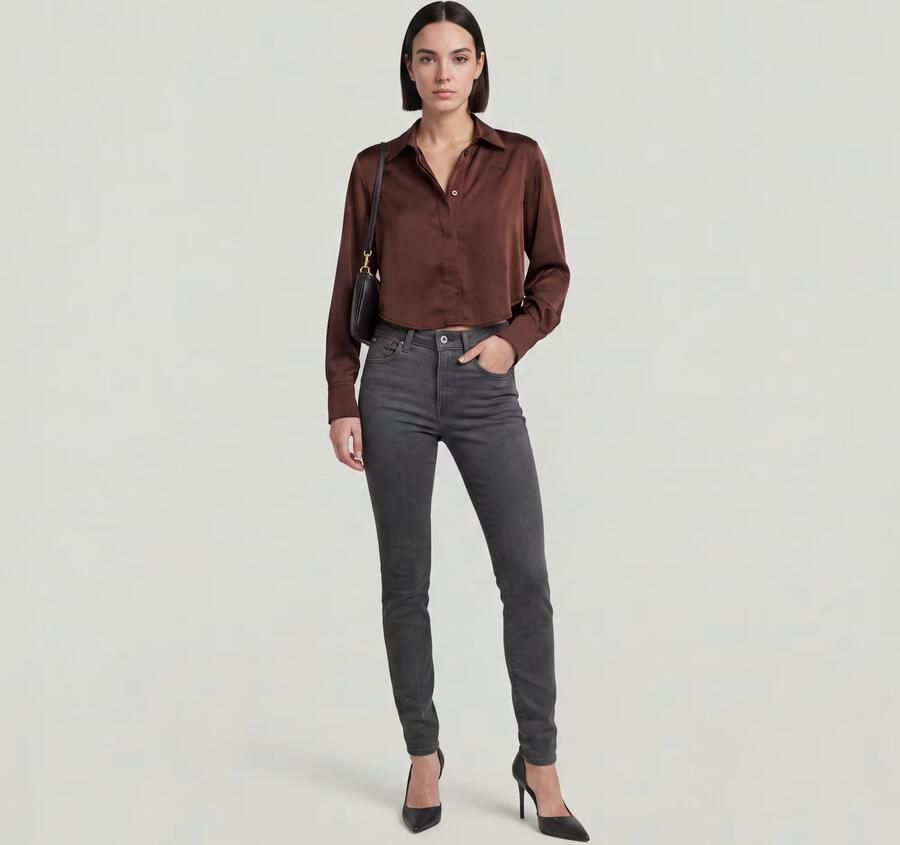 G-Star RAW Lhana skinny jeans met biologisch katoen worn in tornado - Foto 7