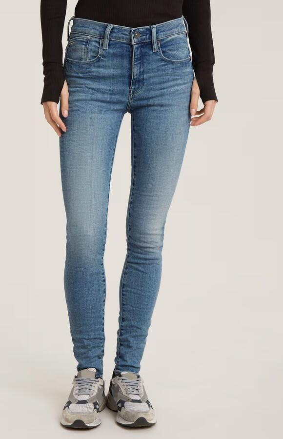 G-Star RAW Skinny fit jeans Lhana met wellnessfactor door het stretchaandeel - Foto 19