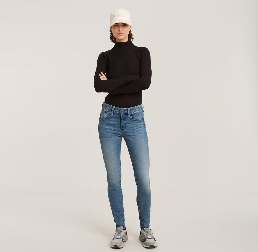 G-Star RAW Skinny fit jeans Lhana met wellnessfactor door het stretchaandeel - Foto 13