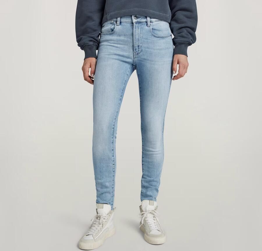 G-Star RAW Lhana skinny jeans sun faded saru blue