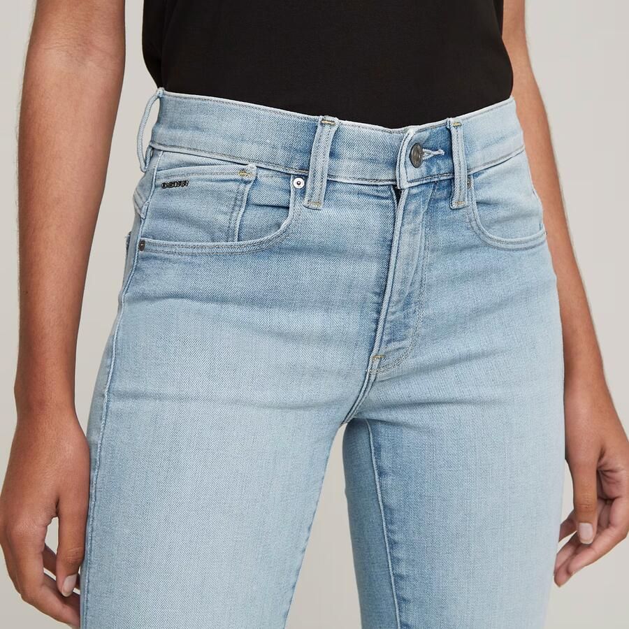 G-Star RAW Lhana Skinny Jeans Lichtblauw Dames - Foto 3