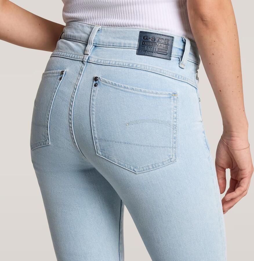 G-Star RAW Lhana Skinny Jeans Lichtblauw Dames - Foto 3