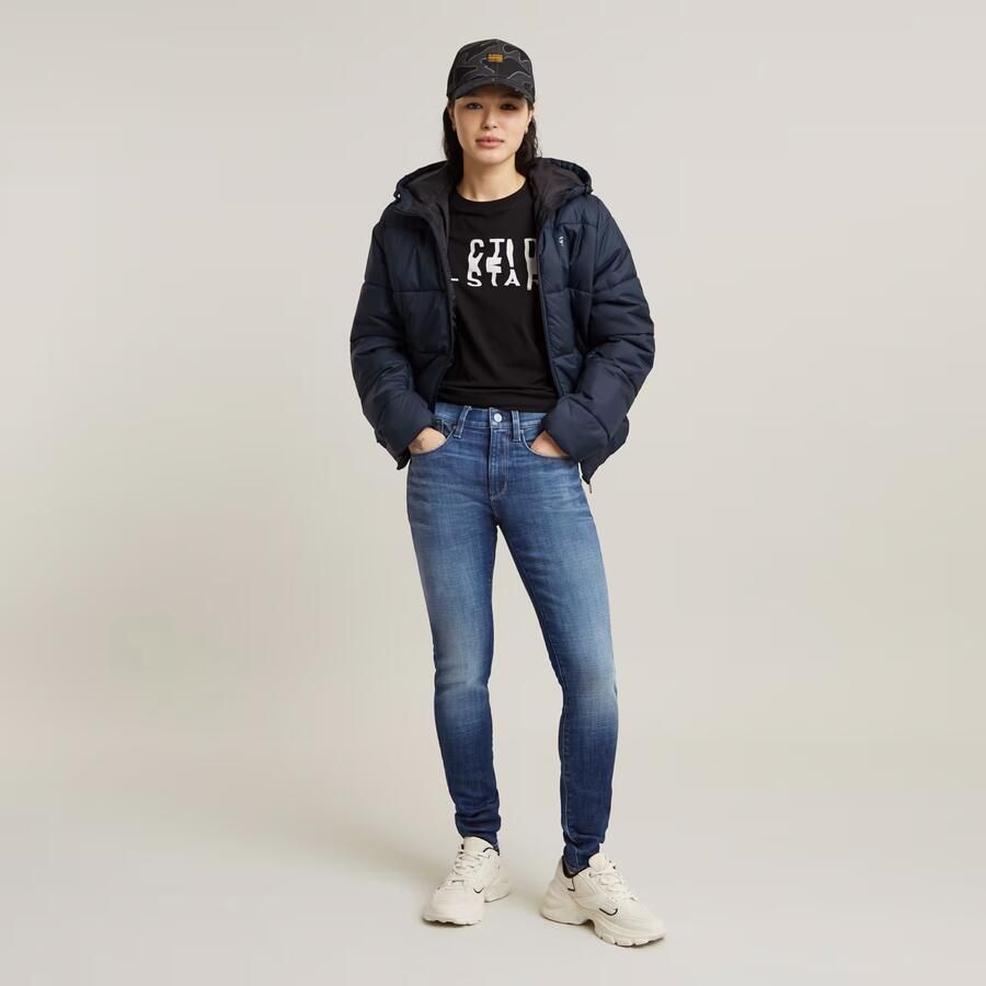 G-Star RAW Lhana Skinny Jeans Midden blauw Dames - Foto 2