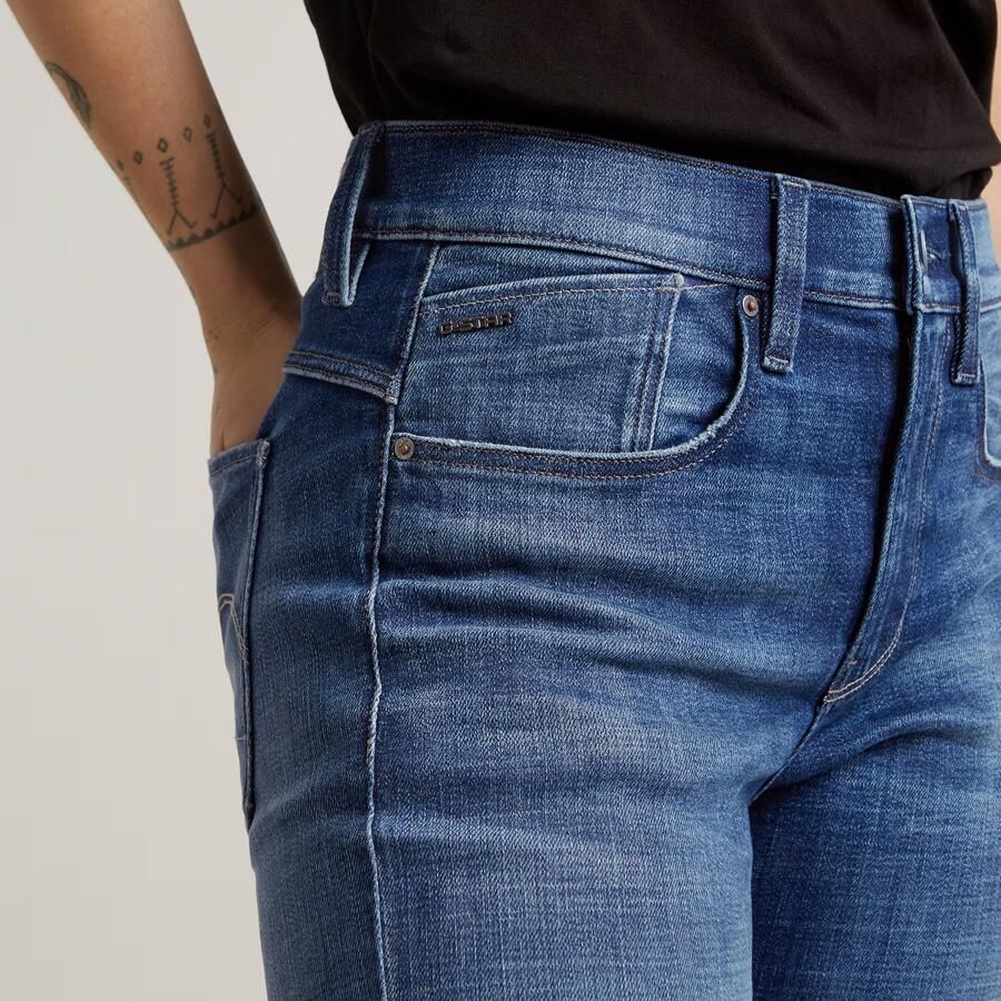 G-Star RAW Lhana Skinny Jeans Midden blauw Dames - Foto 3