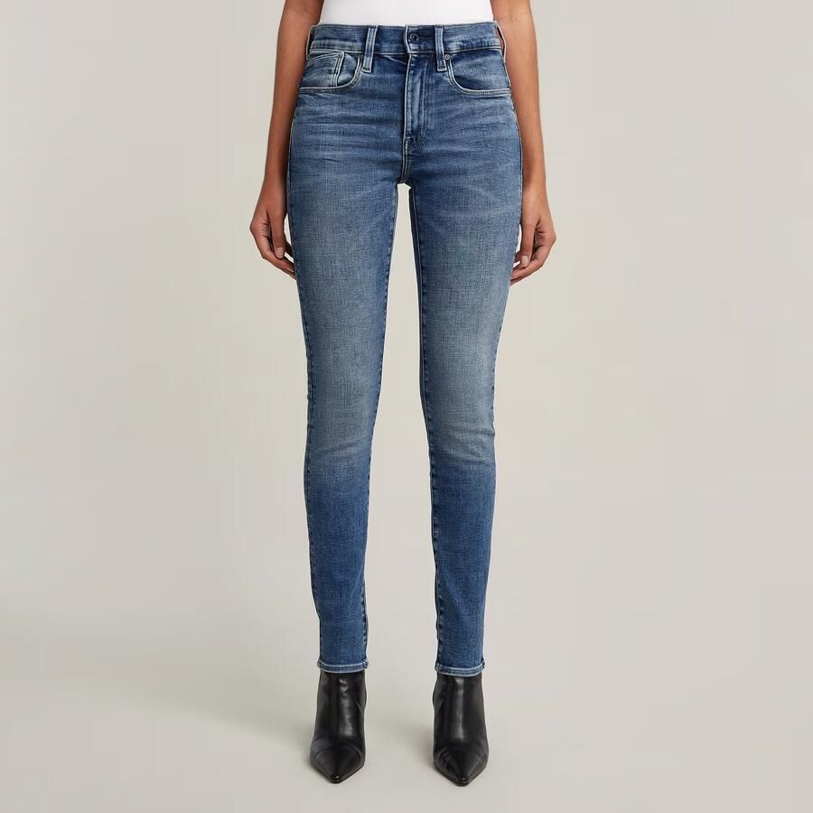 G-Star RAW Skinny fit jeans Lhana met wellnessfactor door het stretchaandeel - Foto 20