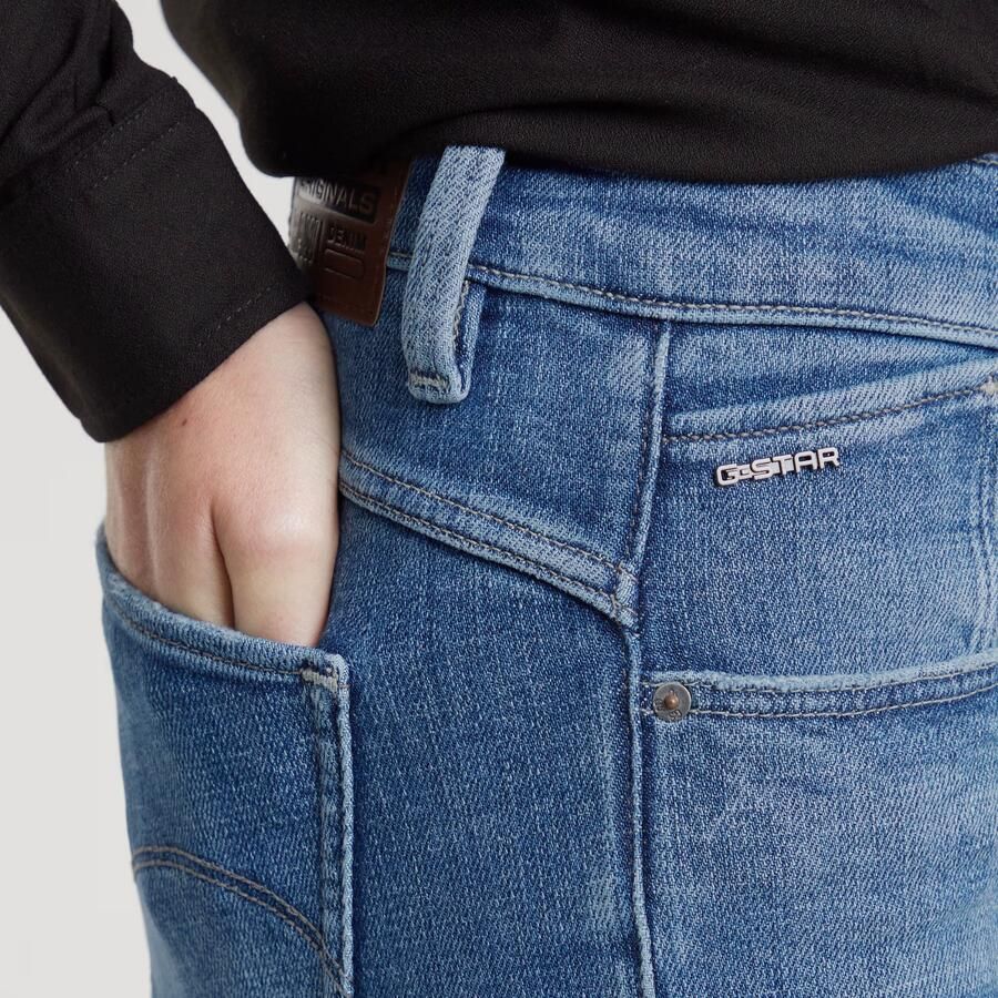 G-Star RAW Lhana Skinny Jeans Midden blauw Dames - Foto 2