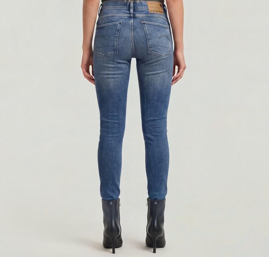 G-Star RAW Skinny fit jeans Lhana met wellnessfactor door het stretchaandeel - Foto 20