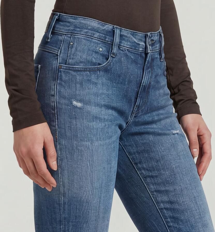 G-Star RAW Lhana Skinny Jeans Midden blauw Dames - Foto 4