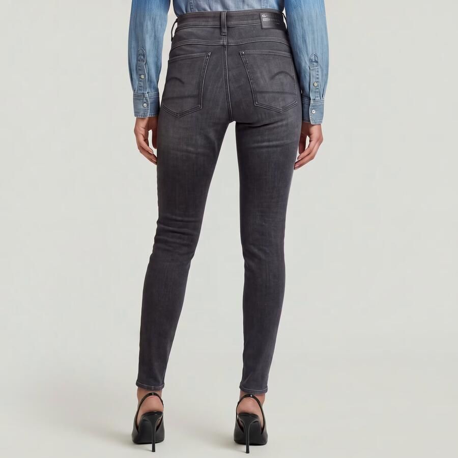G-Star RAW Lhana Skinny Jeans Zwart Dames - Foto 3
