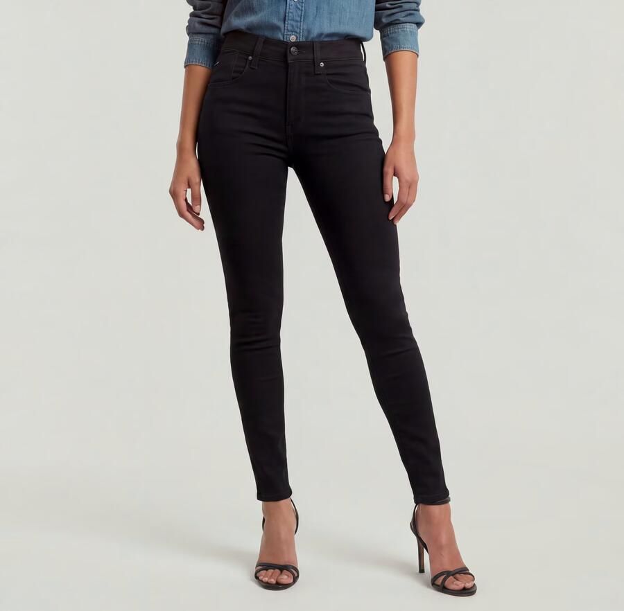 G-Star RAW Skinny fit jeans Lhana met wellnessfactor door het stretchaandeel - Foto 10