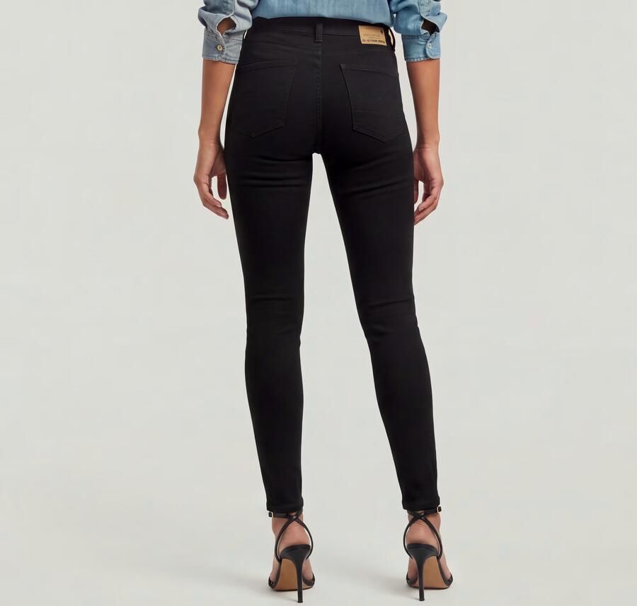 G-Star RAW Skinny fit jeans Lhana met wellnessfactor door het stretchaandeel - Foto 11