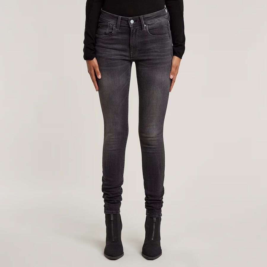 G-Star RAW Lhana Super Skinny Jeans Grijs Dames - Foto 7