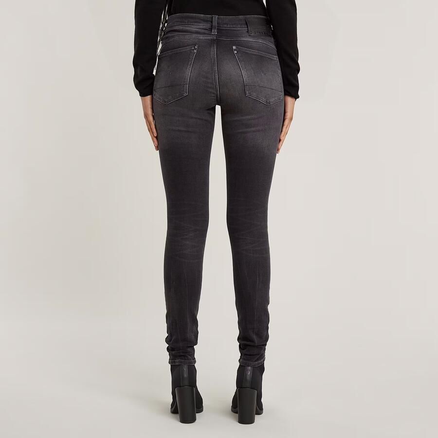 G-Star RAW Lhana Super Skinny Jeans Grijs Dames