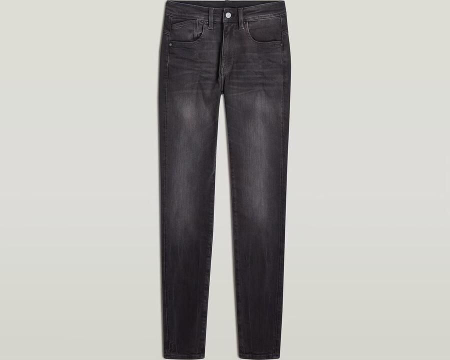 G-Star RAW Lhana Super Skinny Jeans Grijs Dames - Foto 6