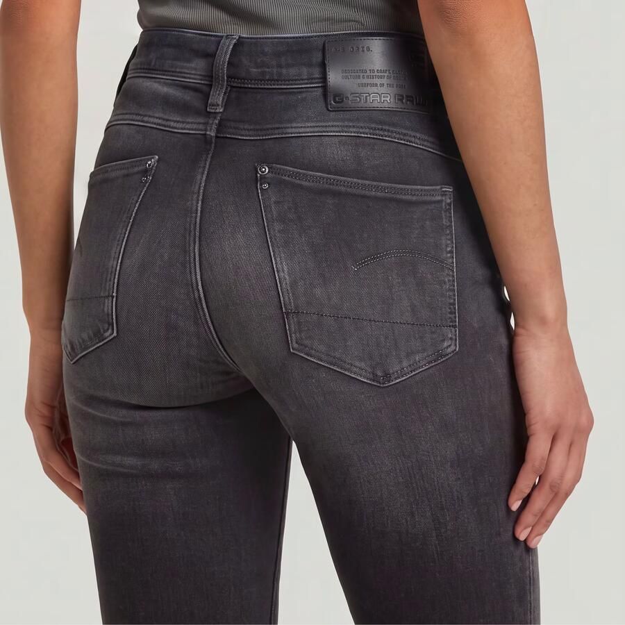 G-Star RAW Lhana Super Skinny Jeans Grijs Dames - Foto 3