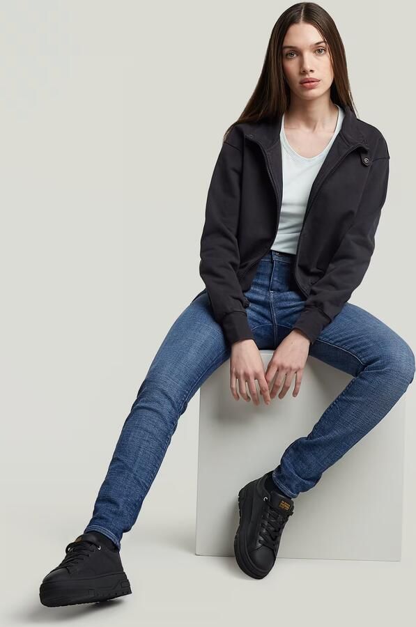 G-Star RAW Lhana Super Skinny Jeans Midden blauw Dames - Foto 3