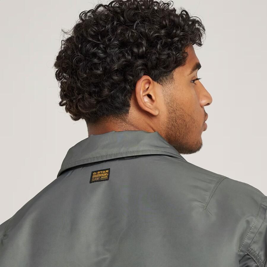 G-Star RAW Lichtgewicht Gewatteerd Bomberjack Grijs Heren - Foto 4