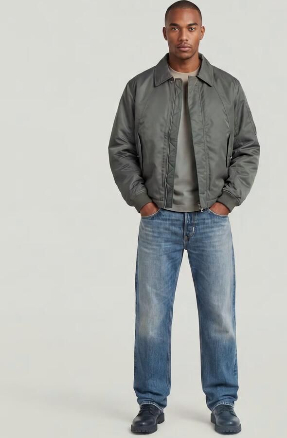 G-Star RAW Lichtgewicht Gewatteerd Bomberjack Grijs Heren - Foto 6