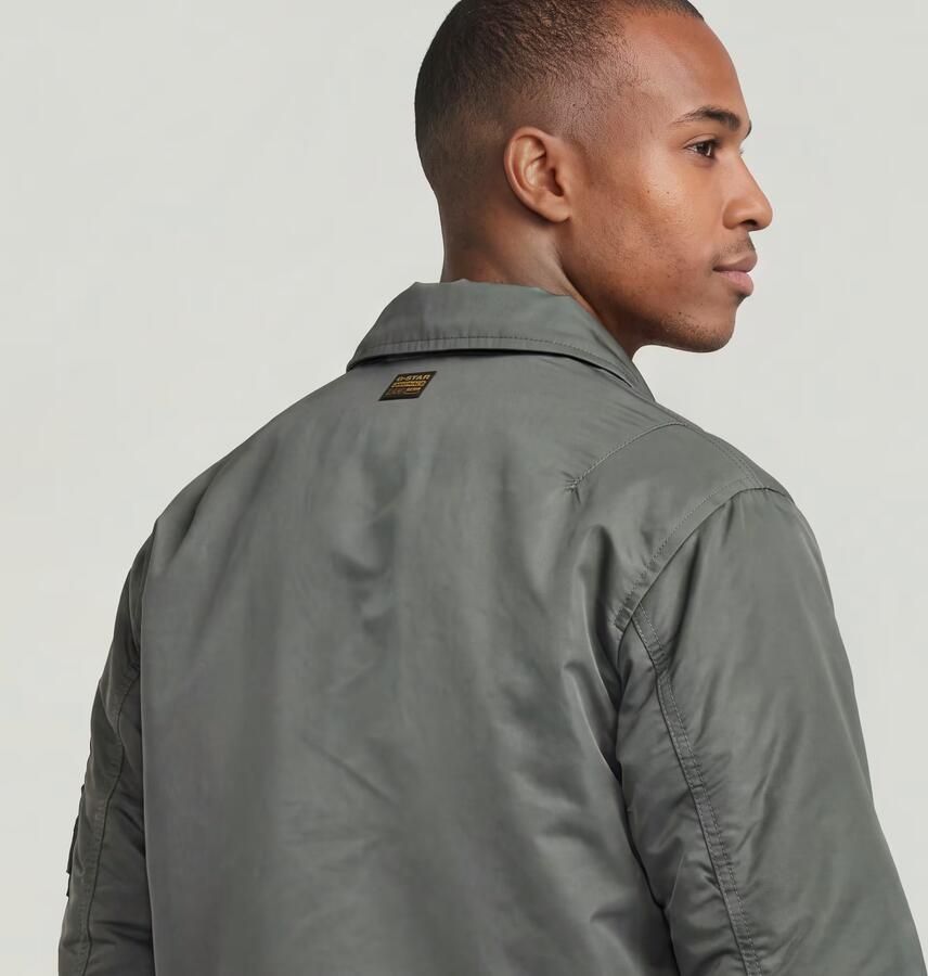 G-Star RAW Lichtgewicht Gewatteerd Bomberjack Grijs Heren - Foto 3