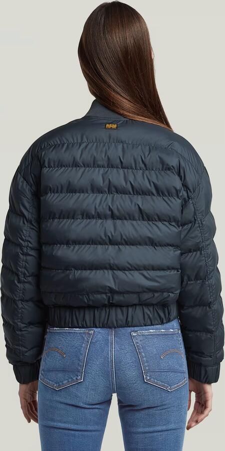 G-Star RAW Lichtgewicht Jack Quilted Donkerblauw Dames - Foto 4