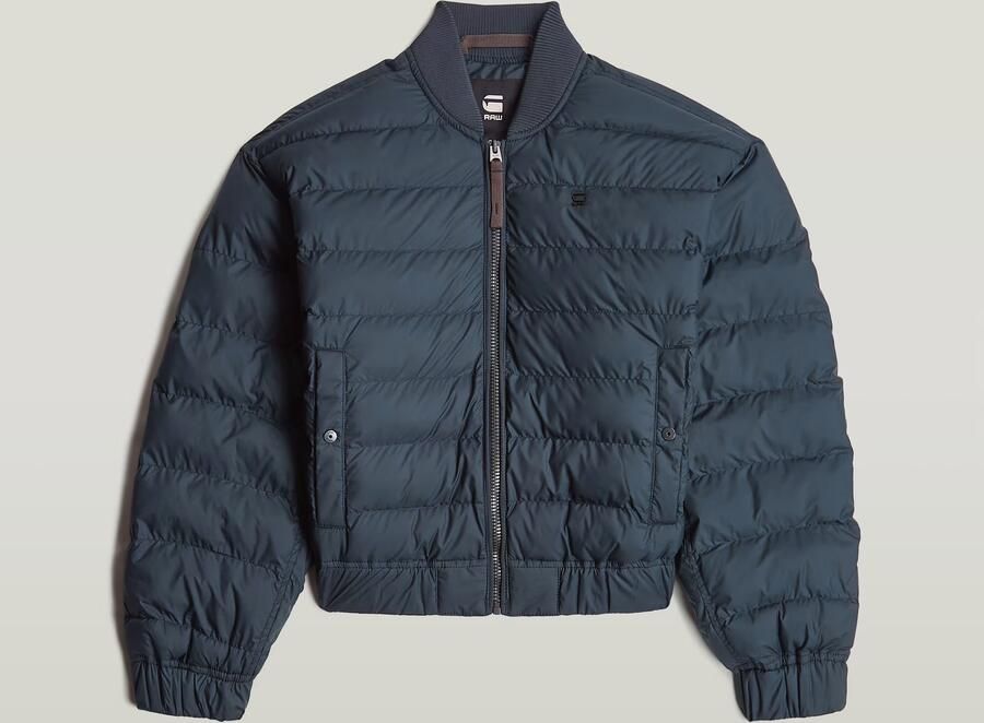 G-Star RAW Lichtgewicht Jack Quilted Donkerblauw Dames - Foto 3