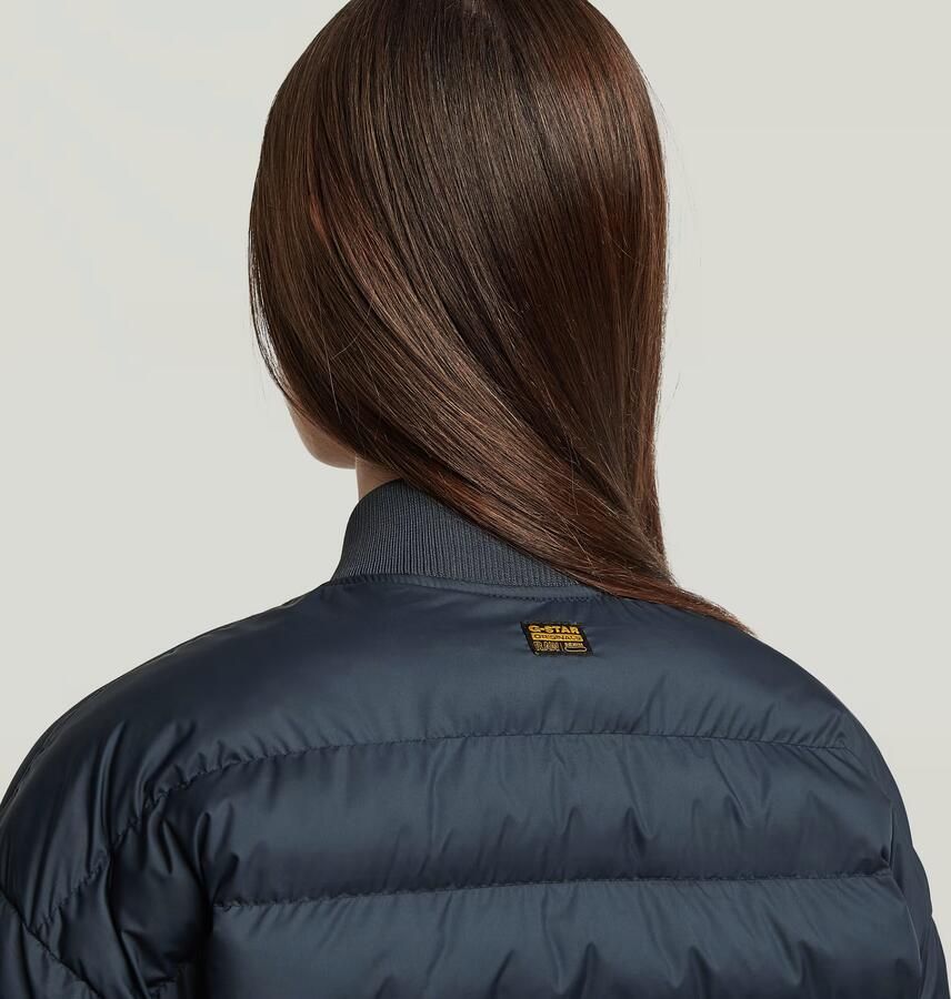 G-Star RAW Lichtgewicht Jack Quilted Donkerblauw Dames - Foto 2