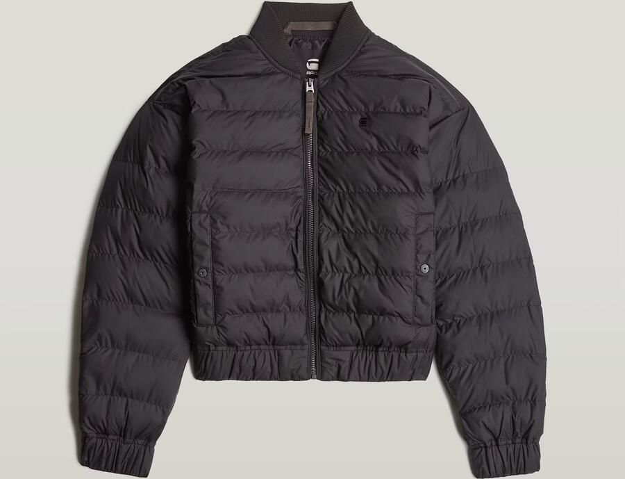 G-Star RAW Lichtgewicht Jack Quilted Zwart Dames