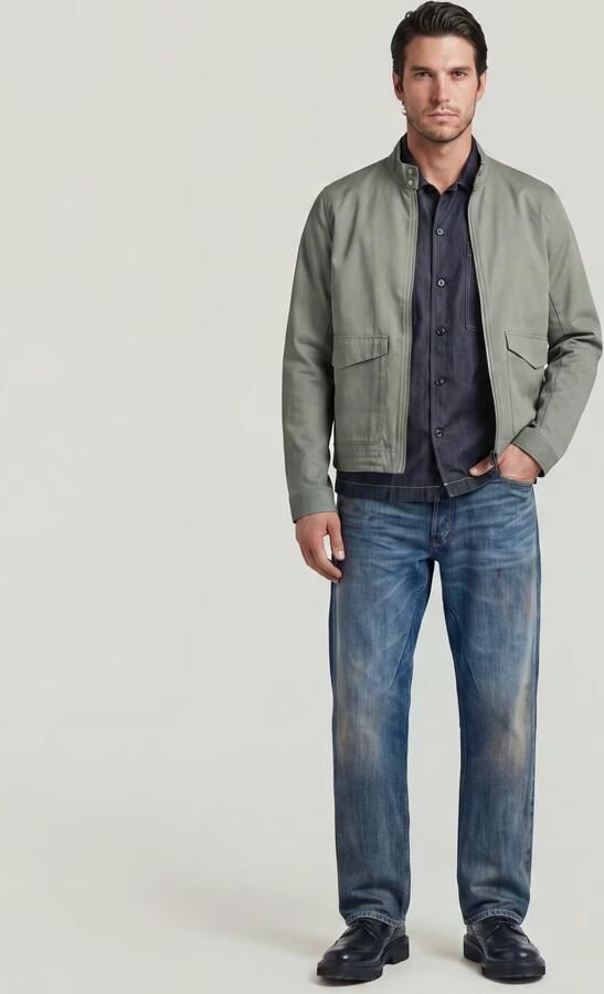 G-Star Raw regular fit vrijetijdsoverhemd van lyocellmix model 'Bowling' - Foto 6