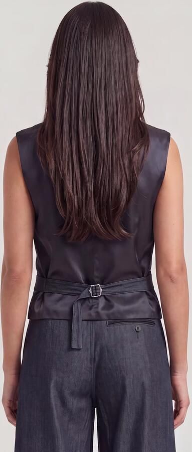 G-Star RAW Lightweight Blazer Gilet Donkerblauw Dames - Foto 6