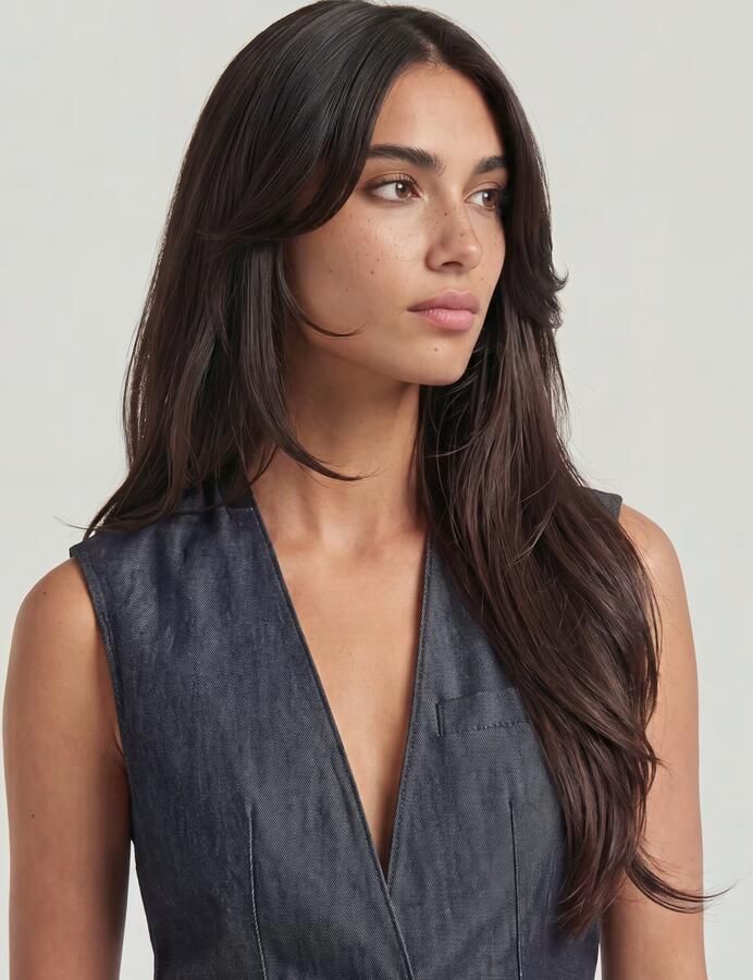 G-Star RAW Lightweight Blazer Gilet Donkerblauw Dames - Foto 5
