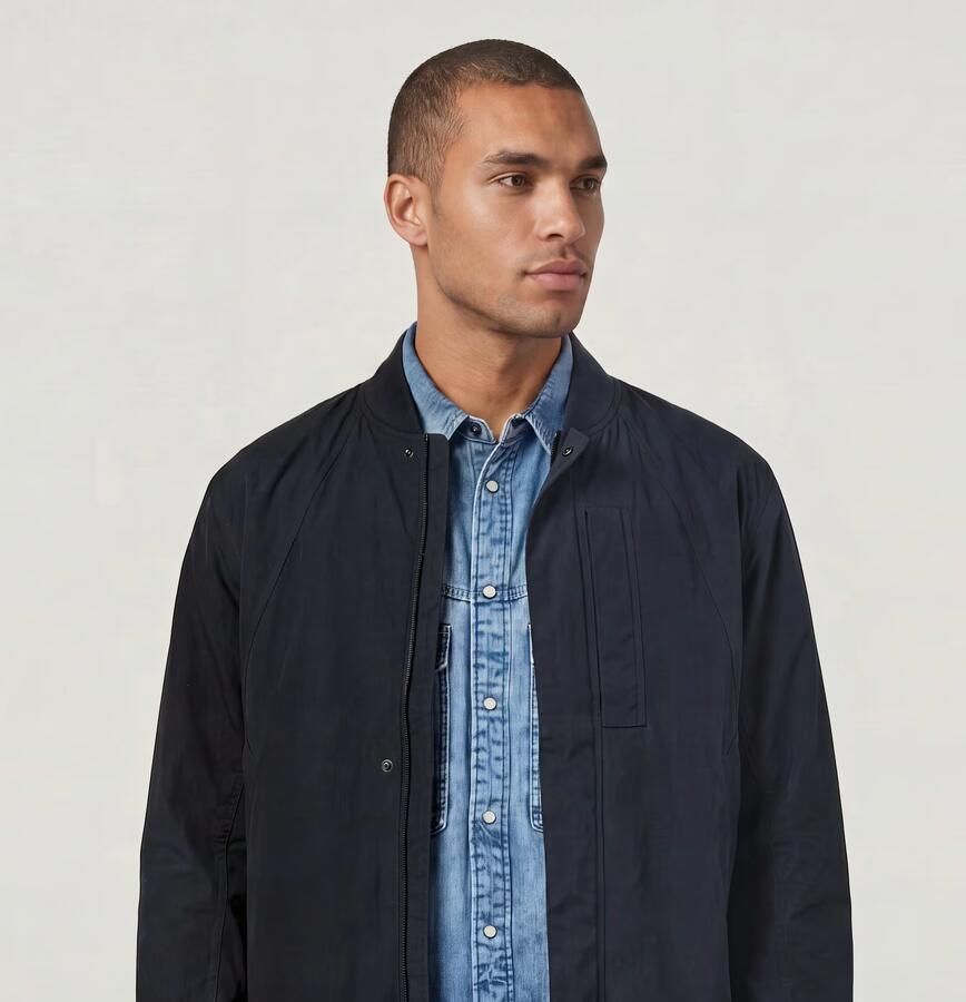 G-Star RAW Lightweight Bomberjack Donkerblauw Heren - Foto 4