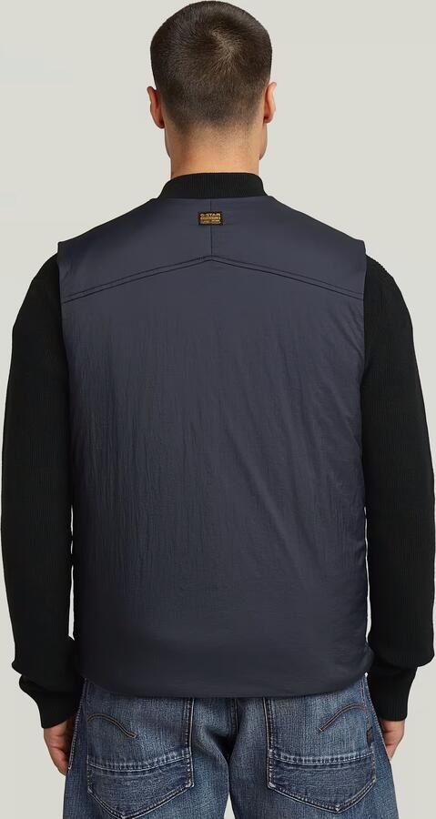 G-Star RAW Lightweight Cloud Vest Donkerblauw Heren - Foto 4