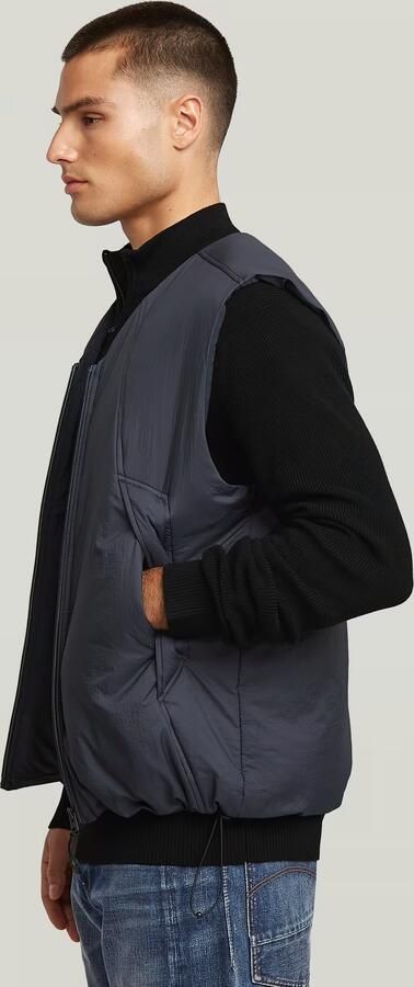 G-Star RAW Lightweight Cloud Vest Donkerblauw Heren - Foto 6