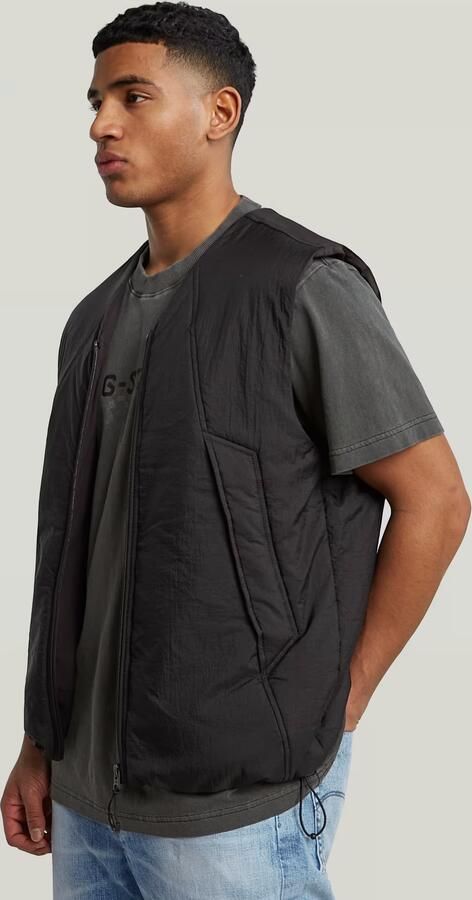 G-Star RAW Lightweight Cloud Vest Zwart Heren - Foto 4
